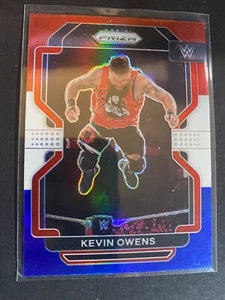 Kevin Owens - 2022 Prizm "Red, White & Blue" Wrestling Card #124 - Picture 1 of 2