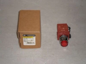 Neuf ! Bouton poussoir lumineux GE P9CPLRSDN30NHJI rouge General Electric livraison gratuite ! - Photo 1/3