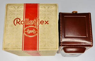 Rolleiflex Box & Case for Postwar Black Baby Rolleiflex 4x4 ....... Minty / Rare - Image 1 of 4