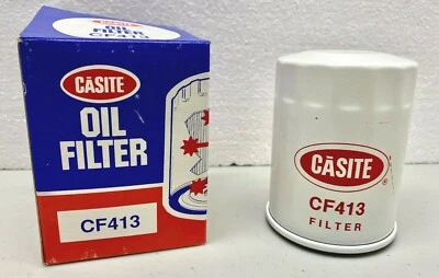 Filtro de aceite de motor Casite CF413 NUEVO DE STOCK xref. WIX # 57145 ver gráfico Foto 1 de 2