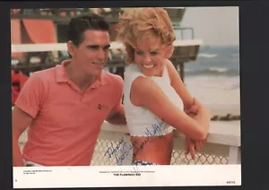 Janet Jones - Tarjeta de vestíbulo autógrafo firmada - El niño flamenco - Imagen 1 de 1