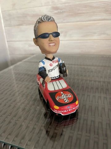 Nascar Ricky Rudd Ceramic 2002 Coca-Cola Bobble Head Cover