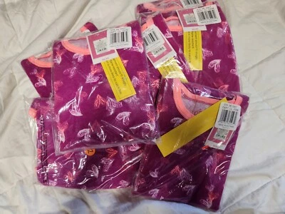 LOT OF 13 CIRCO 2 PIECE PAJAMA SETS Long Sleeve Tops/Pants GIRLS SZ 8 Purple NEW - Image 1 of 4