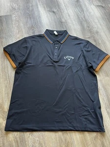 Callaway Golf T-Shirt Polohemd L Schwarz Polyester/Spandex - Bild 1 von 4