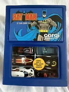 Vintage Corgi Juniors 1978 Batman 12 Car Carry Case. Hot wheels, Matchbox, Corgi - Picture 1 of 24