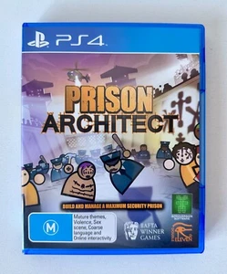 Prison Architect Inc Artwork PS4 Playstation 4 Like New Mint Disc AU - Bild 1 von 9