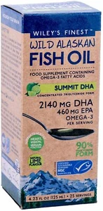 Wiley's Finest Fish Oil Summit DHA - NOURISH YOUR BRAIN (125ml) - Picture 1 of 1