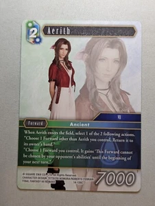 FINAL FANTASY 7 TCG - AERITH #14-126C OPUS-14 FF7 FFVII - Picture 1 of 1