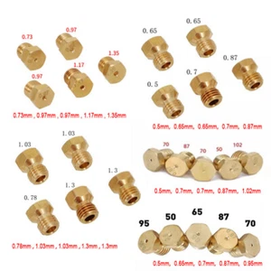 5X UNIVERSAL Natural Gas Jet Set 5 Burner Hob Injector Nozzle Conversion Kit UFF - Picture 1 of 15