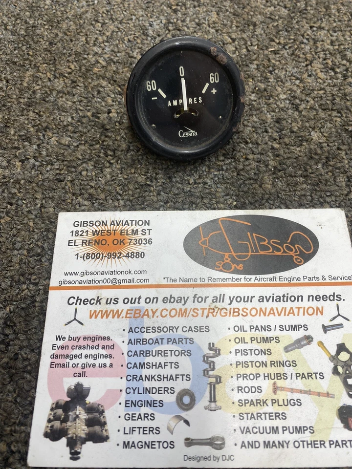 CESSNA  357BA-K7  AMPERS AMMETER INDICATOR  S-1320 - Image 1 of 4