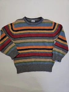 Gymboree Multicolored Horizontal Striped Sweater Boys Size 4T - Picture 1 of 4