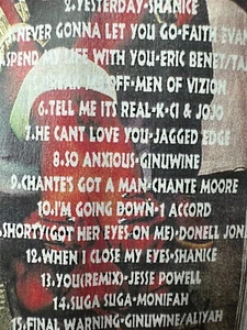 DJ SLOW JOINTS R&B MUSIC UNDERGROUND PROMOTIONAL MIX RARE - Picture 1 of 4