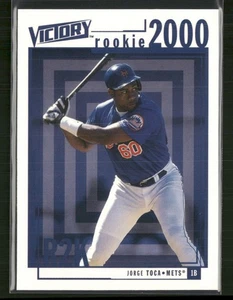 Upper Deck Victory #350 2000 Jorge Toca New York Mets - Imagen 1 de 2