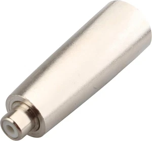 RCA Phono Female Socket to 3 Pin XLR Male Plug Mic Cable Mixer Amp Audio Adapter - Picture 1 of 2