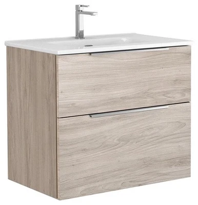 WS Bath Collections Dalia C70 Dalia 30" montado en la pared lavabo individual - multicolor Foto 1 de 4