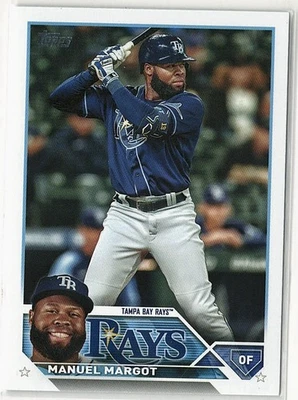 ⭐️ Manny Margot 2023 Topps Series 1 #204 Tampa Bay Rays MLB FREE SHIPPING! ⭐️ - Image 1 of 3