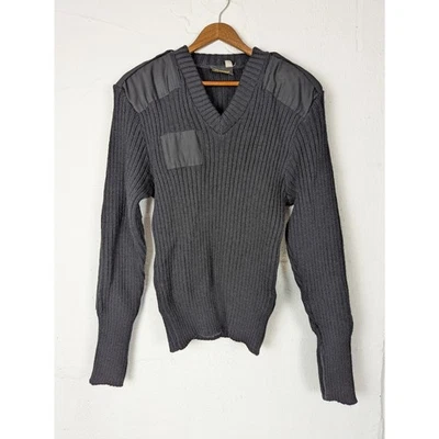 Citadel Wool Sweater Mens 40 Black Police Military Uniform Pullover Tactical - Image 1 of 4