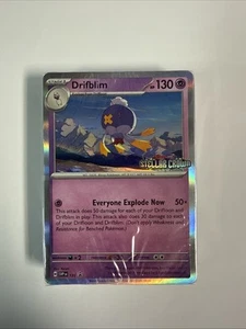 Pokemon TCG - Stellar Crown Drifblim SV135 Promo SEALED Build & Battle Deck - Picture 1 of 4