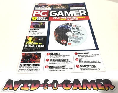 Демо-диск и индексная карта для геймеров ПК - Star Craft II Liberty / Divinity II / апрель 2011 г. - Изображение 1 из 4