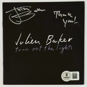 SIGNED Julien Baker Turn Out The Lights CD Book & CD BAS Beckett COA Boygenius - Picture 1 of 3