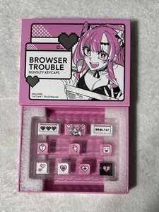 Gamer Supps GG Waifu Cups - Browser Trouble Novelty Keycaps - New and Unused - Picture 1 of 3