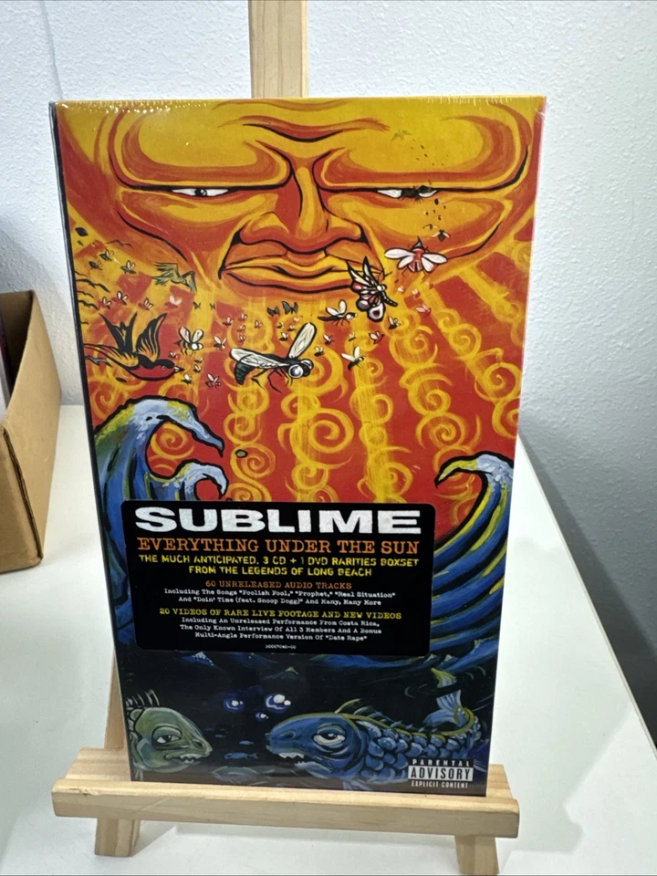 2006 SUBLIME Everything Under The Sun 3 CD + 1 DVD Boxset w/ Booklet Sealed NOS - Image 1 of 4