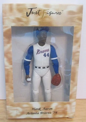 HANK AARON 1999 Just Figure Atlanta Braves Figure NEW IN BOX - Image 1 of 4