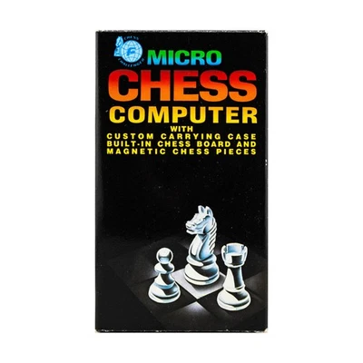 Fidelity E Board Games  Micro Chess Computer w/Custom Carrying Case and Box VG+ - Image 1 of 2