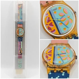 Swatch Lady Essaouira LP111 – 1992 – Vintage NOS – Original Box – Working - Foto 1 di 15