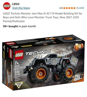 LEGO TECHNIC: Monster Jam Max-D (42119) Foto 1 de 4
