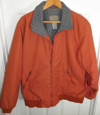 Vintage L.L. Bean Men's Warm Up Winter Bomber Style Jacket Fleece Lined XL-Tall - Image 1 of 4
