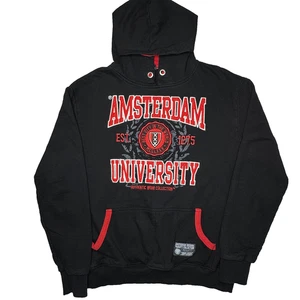 Amsterdam Designs Hoodie Mens 2XL Amsterdam University Pullover Embroidered - Picture 1 of 9