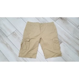 Mens vintage sean john cargo shorts khaki size 40W - Picture 1 of 3