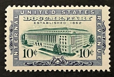 Travelstamps: 1962 US Stamps Scott #R733 10 Cent Documentary MNH OG - Image 1 of 4