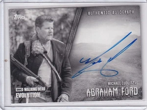 2017 Walking Dead Evolution Autogramm A-MC Michael Cudlitz/Abraham Ford 10/10 - Bild 1 von 1
