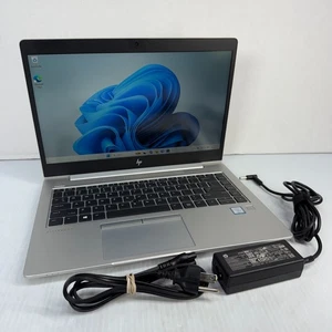 HP EliteBook 840 G6 i5-8365U 14" Windows 11 Pro Laptop 256GB NVMe SSD 16GB RAM - Bild 1 von 13