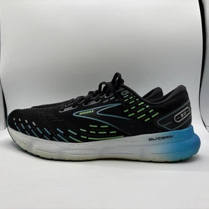 Zapatos para correr Brooks Glycerin 20 para hombre 1103821D006 talla 13 medianos (D) negros/azules - Imagen 1 de 16