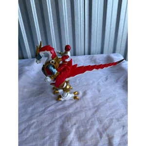 Power Rangers Samurai Red Ranger on Dragon Actionfigur Spielzeug - Bild 1 von 3