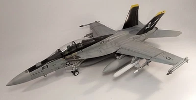 F/A-18F Jolly Rogers 1/48  Built  Free Shipping & discount combined shipping - Image 1 of 4