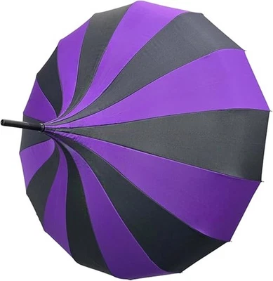 Gothic Pagoda Umbrella - Perfect For Rain Or Shine, Ideal For Vampires, Gothic E - Image 1 of 2