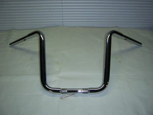 Motorrad Lenker Chrom 35cm Hoch 1,25" Dick Harley Davidson Sportster Softail - Bild 1 von 16