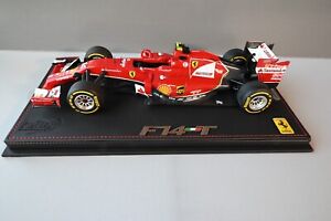 BBR Ferrari F14T - Fernando Alonso - 2014 Abu Dhabi - W/DIsplay Case - 1 of 148