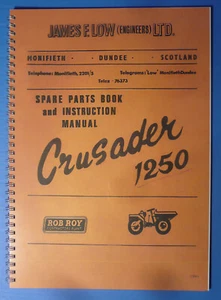 Dumper, Motrac, Motorjapaner Rob Roy Crusader 1250: Ersatzteilbuch und Anleitung - Bild 1 von 3