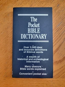 The Pocket Bible Dictionary, Jubilee Publishers - Picture 1 of 6