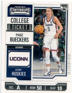 2024-25 Panini NIL UConn Collegiate PAIGE BUECKERS #1 Contenders College Ticket - Bild 1 von 2