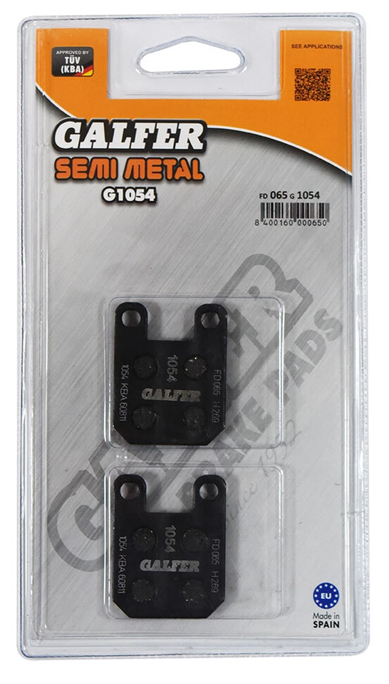 Pastillas de freno delanteras Galfer para Montesa/Honda Honda 315 R 1997-2000 Foto 1 de 1