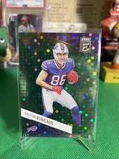 Dalton Kincaid 2023 Panini Donruss Elite Rookie Card RC Green Disco #125 Bills