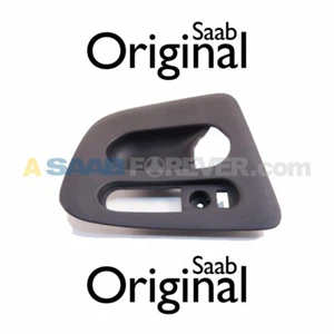 NEW SAAB 9000 DOOR HANDLE TRIM 85-98 RIGHT REAR PASS OEM *DISCONTINUED* 9578816 - Bild 1 von 3