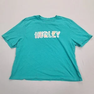 Hurley Shirt Girls Small Green Outdoors Casual Comfort Youth Kids - Picture 1 of 6