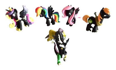 mLP DISCORD BIG MAC RAINBOW DASH FLUTTERSHY PRINCESS CADENCE FUNKO LOT neocurio - Image 1 of 4